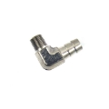 Picture of Nitrous Express 1-4 NPT x 3-8 90 Hose Barb