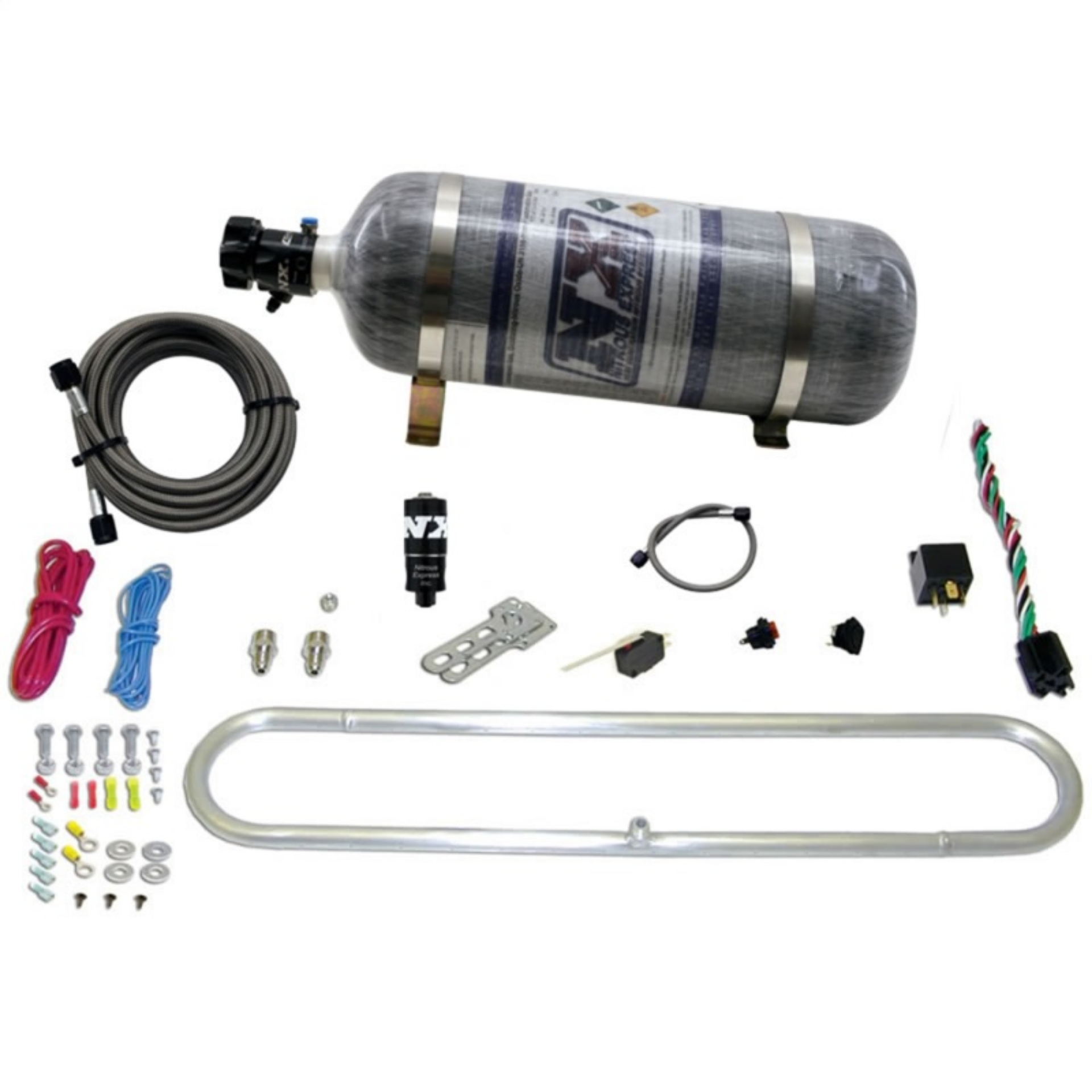 Picture of Nitrous Express N-Tercooler System w-Composite Bottle Remote Mount Solenoid