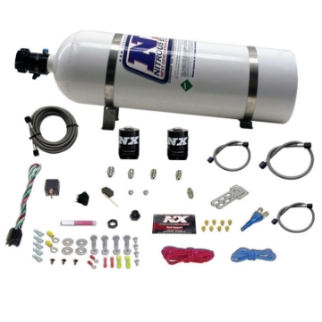 Picture of Nitrous Express Ford EFI Race Single Nozzle Nitrous Kit 100-250HP w-15lb Bottle