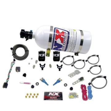 Picture of Nitrous Express Ford EFI Dual Nozzle Nitrous Kit 100-300HP w-10lb Bottle