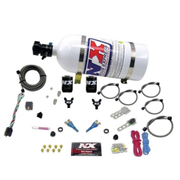 Picture of Nitrous Express GM EFI Dual Nozzle Nitrous Kit 100-300HP w-10lb Bottle