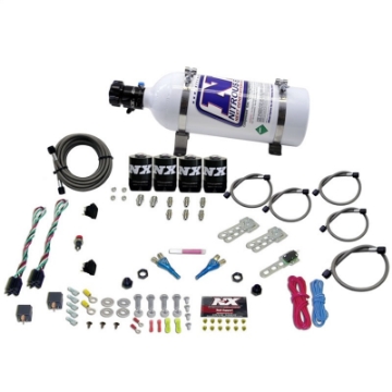 Picture of Nitrous Express GM EFI Dual Stage Nitrous Kit 50-150HP x 2 w-5lb Bottle