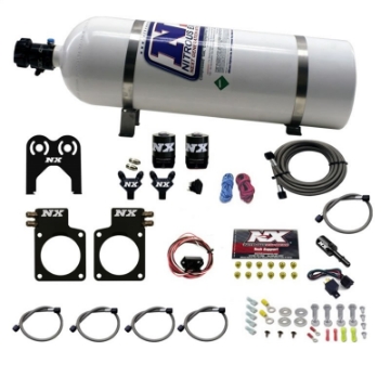 Picture of Nitrous Express Nissan GT-R Nitrous Plate Kit 35-300HP w-15lb Bottle