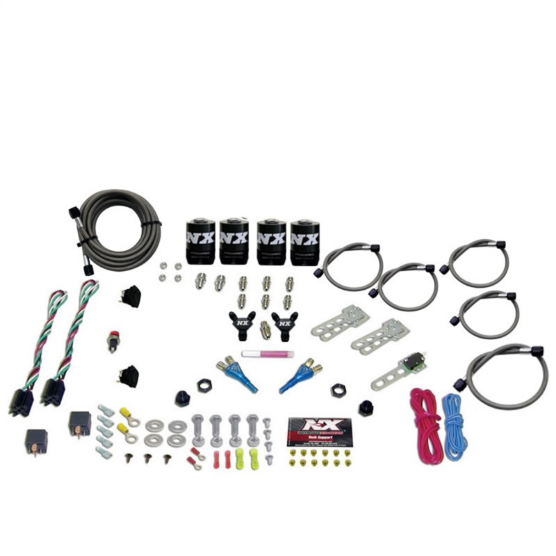 Picture of Nitrous Express Sport Compact EFI Dual Stage Nitrous Kit 35-75 x 2 w-o Bottle