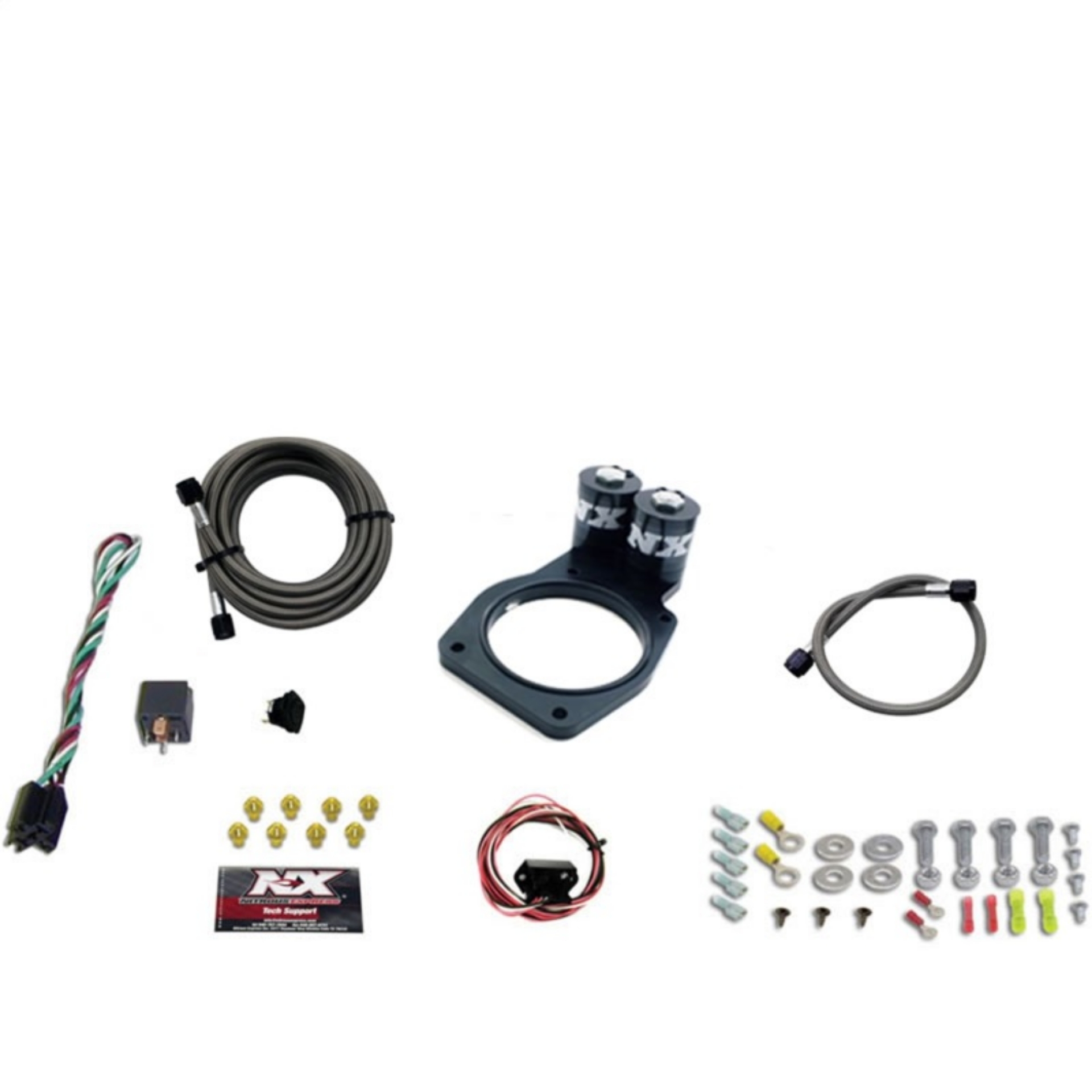Picture of Nitrous Express 10-15 Chevrolet Camaro Nitrous Plate Kit 50-150HP w-o Bottle