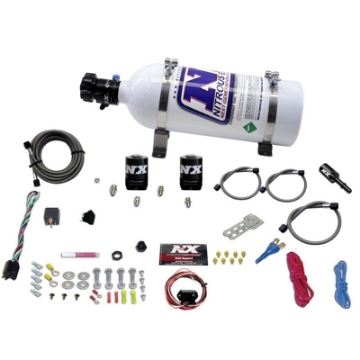 Picture of Nitrous Express 11-15 Ford Mustang GT 5-0L Coyote Single Nozzle Nitrous Kit 35-150HP w-5lb Bottle