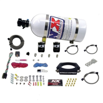 Picture of Nitrous Express GM LS 102mm Nitrous Plate Kit 50-400HP w-10lb Bottle