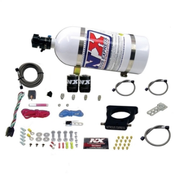 Picture of Nitrous Express GM LS 78mm 3-Bolt Nitrous Plate Kit 50-350HP w-10lb Bottle