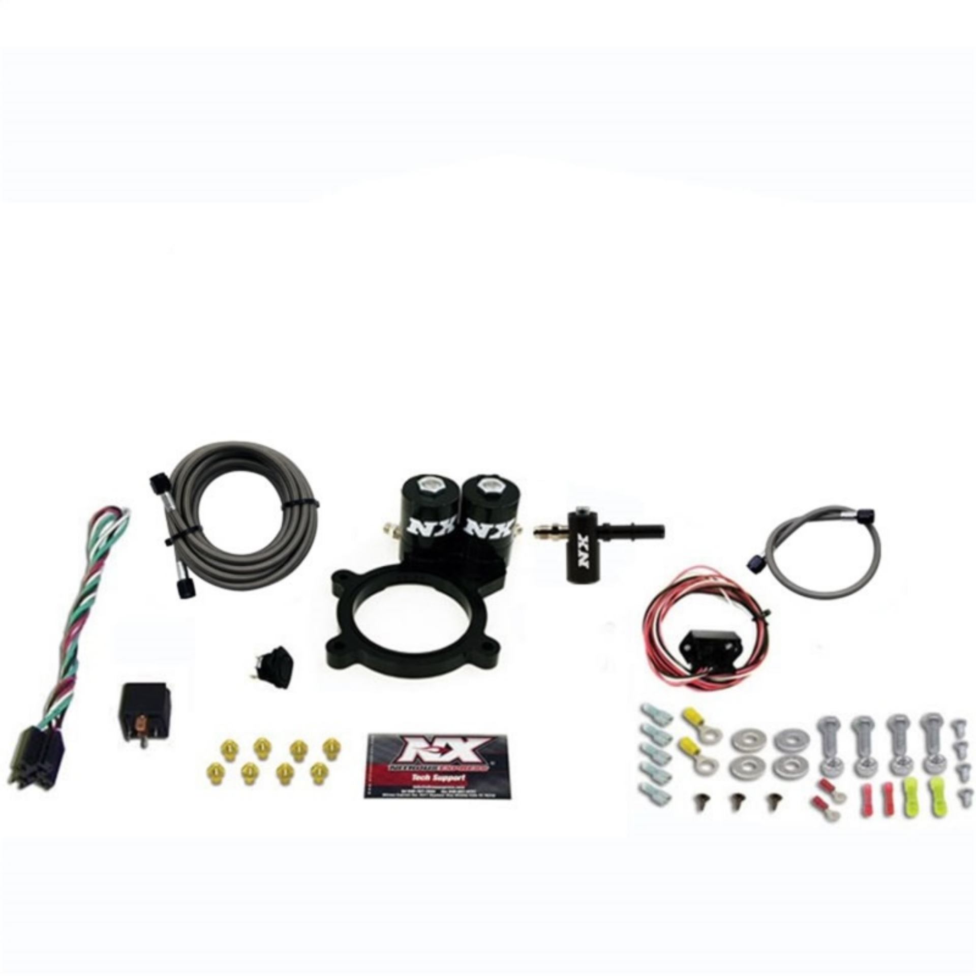 Picture of Nitrous Express 2014+ GM 5-3L Truck Nitrous Plate Kit 50-250HP w-o Bottle
