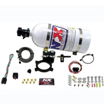 Picture of Nitrous Express 2014+ GM 5-3L Truck Nitrous Plate Kit 50-250HP w-10lb Bottle