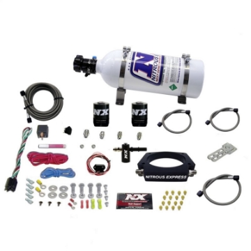 Picture of Nitrous Express 2014+ Chevrolet Corvette C7 Nitrous Plate Kit 50-300HP w-5lb Bottle