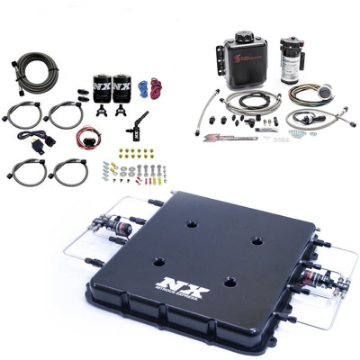 Picture of Nitrous Express Nitrous & Water Injection Nitrous Kit w-Billet LT4 Supercharger Lid w-o Bottle