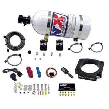Picture of Nitrous Express 15-17 Ford Mustang GT350 5-2L Nitrous Plate Kit w-10lb Bottle
