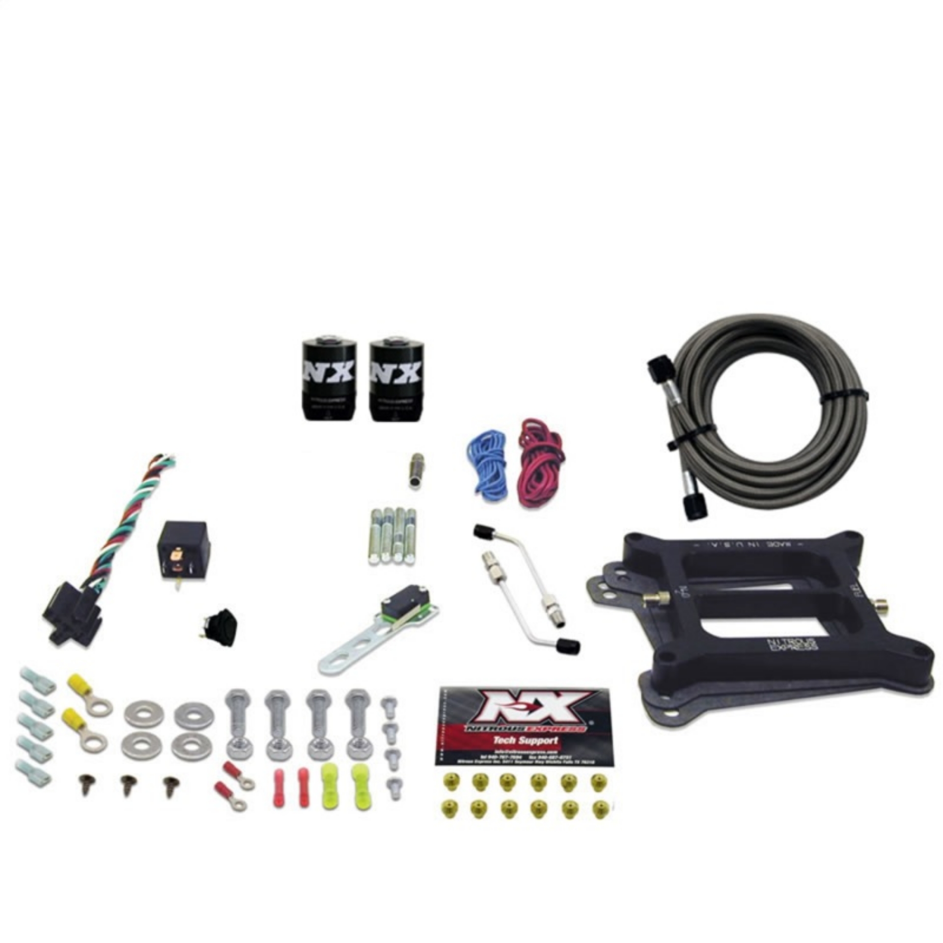 Picture of Nitrous Express 4150 4-BBL-Alcohol Nitrous Kit 50-300HP w-o Bottle