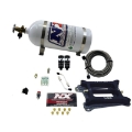 Picture of Nitrous Express 4150 Hitman 4-BBL Nitrous Kit 100-200HP w-10lb Bottle