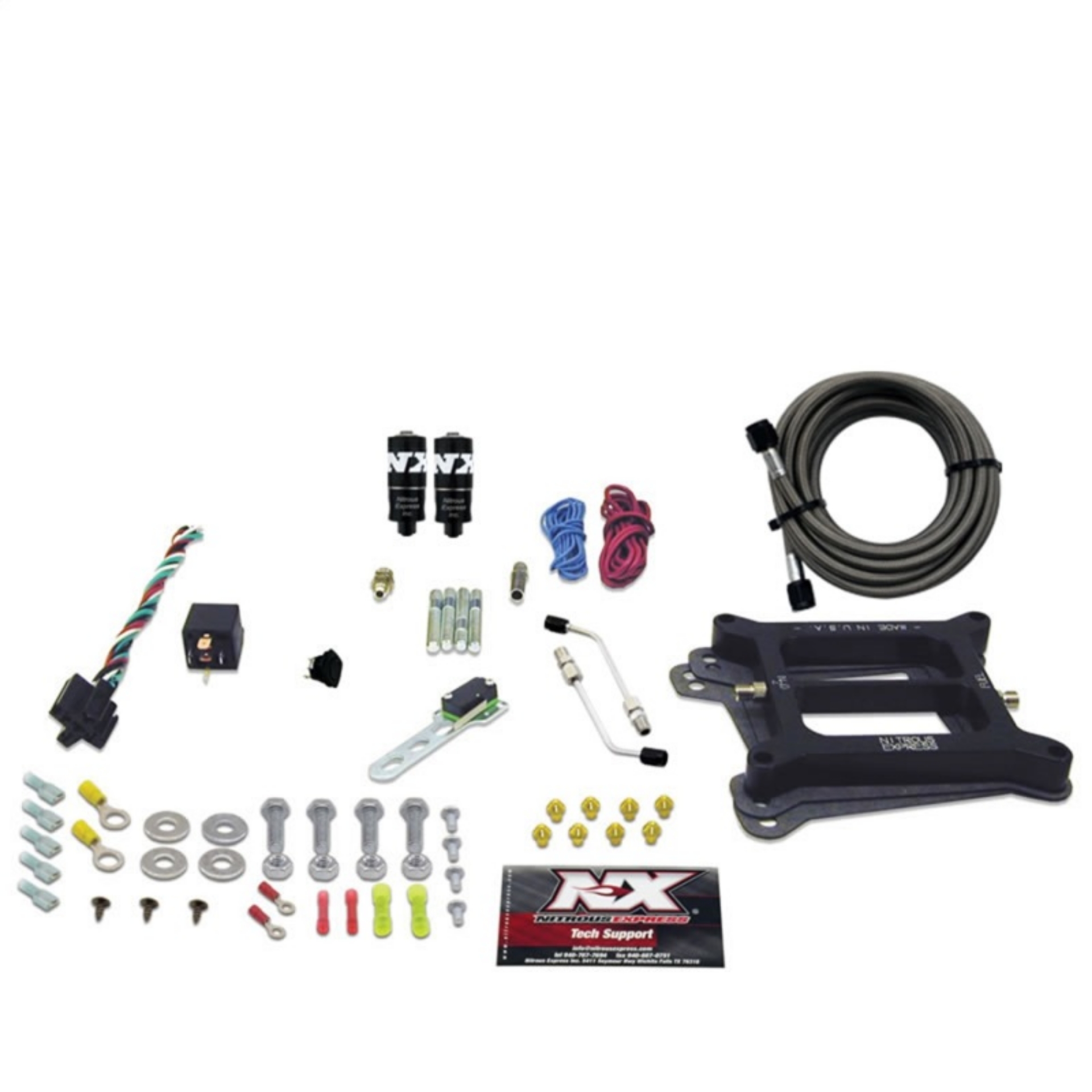 Picture of Nitrous Express 4150 Hitman Plus 4-BBL Nitrous Kit 50-200HP w-o Bottle