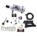 Picture of Nitrous Express 4150 4-BBL-Alcohol Nitrous Kit 100-500HP w-5lb Bottle