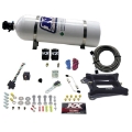 Picture of Nitrous Express 4150 4-BBL-Alcohol Nitrous Kit 100-500HP w-15lb Bottle