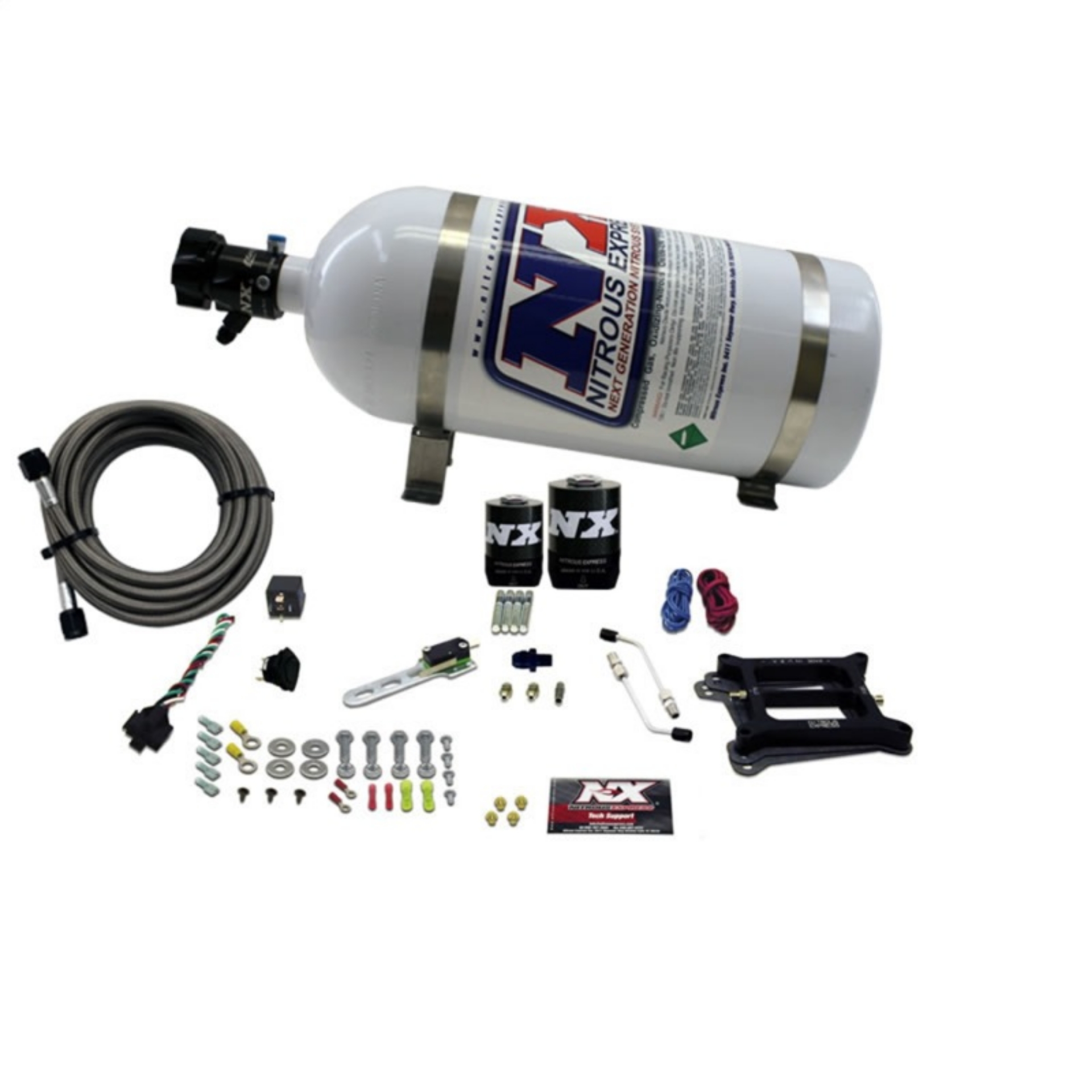 Picture of Nitrous Express 4150 Gasoline RNC Nitrous Kit w-10lb Bottle