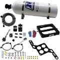 Picture of Nitrous Express 4500 RNC Conventional Nitrous Plate Kit w--375in Solenoid w-15lb Bottle