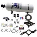 Picture of Nitrous Express 4150 Billet Crossbar Stage 6 Nitrous Kit 50-300HP w-15lb Bottle