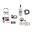 Picture of Nitrous Express 2001+ Harley Soft-Tail Dry Nitrous Plate Kit w-1-0lb Bottle