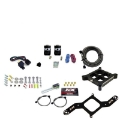 Picture of Nitrous Express 4150 Single Entry Billet Crossbar Nitrous Plate Kit 50-300HP w-o Bottle