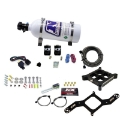 Picture of Nitrous Express 4150 Single Entry Crossbar Nitrous Plate Kit Pro-Power 100-500HP w-5lb Bottle