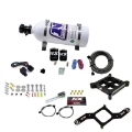 Picture of Nitrous Express 4150 Single Entry Crossbar Plate RNC Nitrous Kit 250-750HP w-5lb Bottle