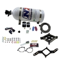 Picture of Nitrous Express 4150 Single Entry Crossbar Plate RNC Nitrous Kit 250-750HP w-10lb Bottle