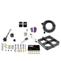 Picture of Nitrous Express Single Entry Crossbar 8500 Based Throttle Body Nitrous Kit w-No Bottle