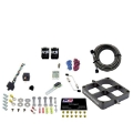 Picture of Nitrous Express Single Entry Crossbar 8500 Based Throttle Body Nitrous Kit w-No Bottle
