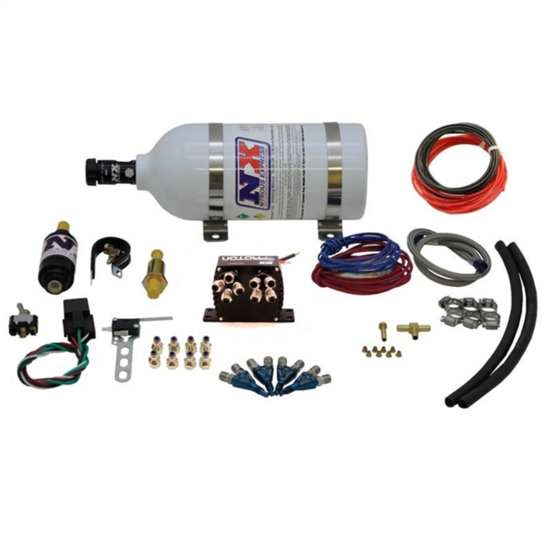 Picture of Nitrous Express Moto 4 Nitrous Kit w-2-5lb Bottle