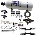 Picture of Nitrous Express 4150 Dual Stage Billet Crossbar Nitrous Kit 50-300 & 100-500HP w-15lb Bottle
