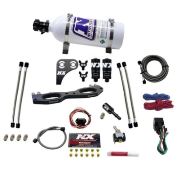 Picture of Nitrous Express Polaris RZR 1000cc Nitrous Plate Kit w-5-0lb Bottle