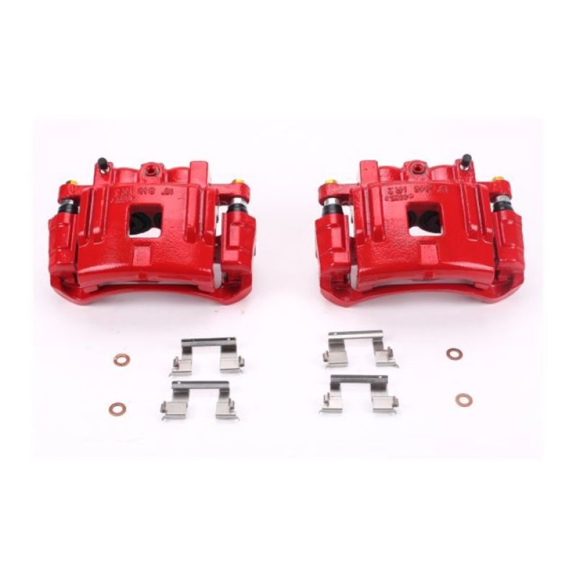 Picture of Power Stop 04-08 Chevrolet Colorado Front Red Calipers w-Brackets - Pair