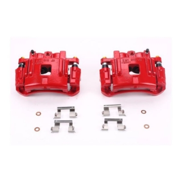 Picture of Power Stop 04-08 Chevrolet Colorado Front Red Calipers w-Brackets - Pair