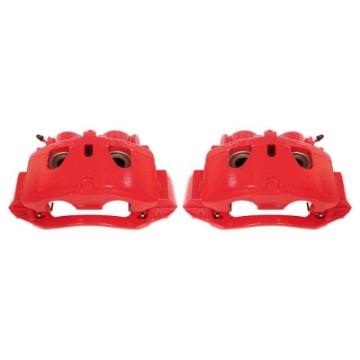 Picture of Power Stop 11-19 Chevrolet Silverado 2500 HD Front Red Calipers w-Brackets - Pair