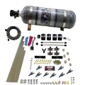 Picture of Nitrous Express 8 Cyl Piranha Direct Port 4 Solenoids Nitrous Kit 200-500HP w-12lb Bottle