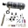 Picture of Nitrous Express 4 Cyl Gasoline EFI Nitrous Kit 50-250HP w-Composite Bottle