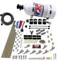 Picture of Nitrous Express STD Nozzle Nitrous Kit 200-500HP Gas w-Dist Block & 4 Solenoids w-10lb Bottle