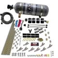 Picture of Nitrous Express STD Nozzle Nitrous Kit 200-500HP Gas w--Dist Block & 4 Solenoids w-15lb Bottle