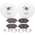 Picture of Power Stop 14-19 Ford Fiesta Front Z17 Evolution Geomet Coated Brake Kit