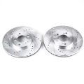 Picture of Power Stop 99-04 Acura RL Front Evolution Drilled & Slotted Rotors - Pair