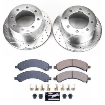 Picture of Power Stop 03-08 Chevrolet Express 3500 Rear Z23 Evolution Sport Brake Kit