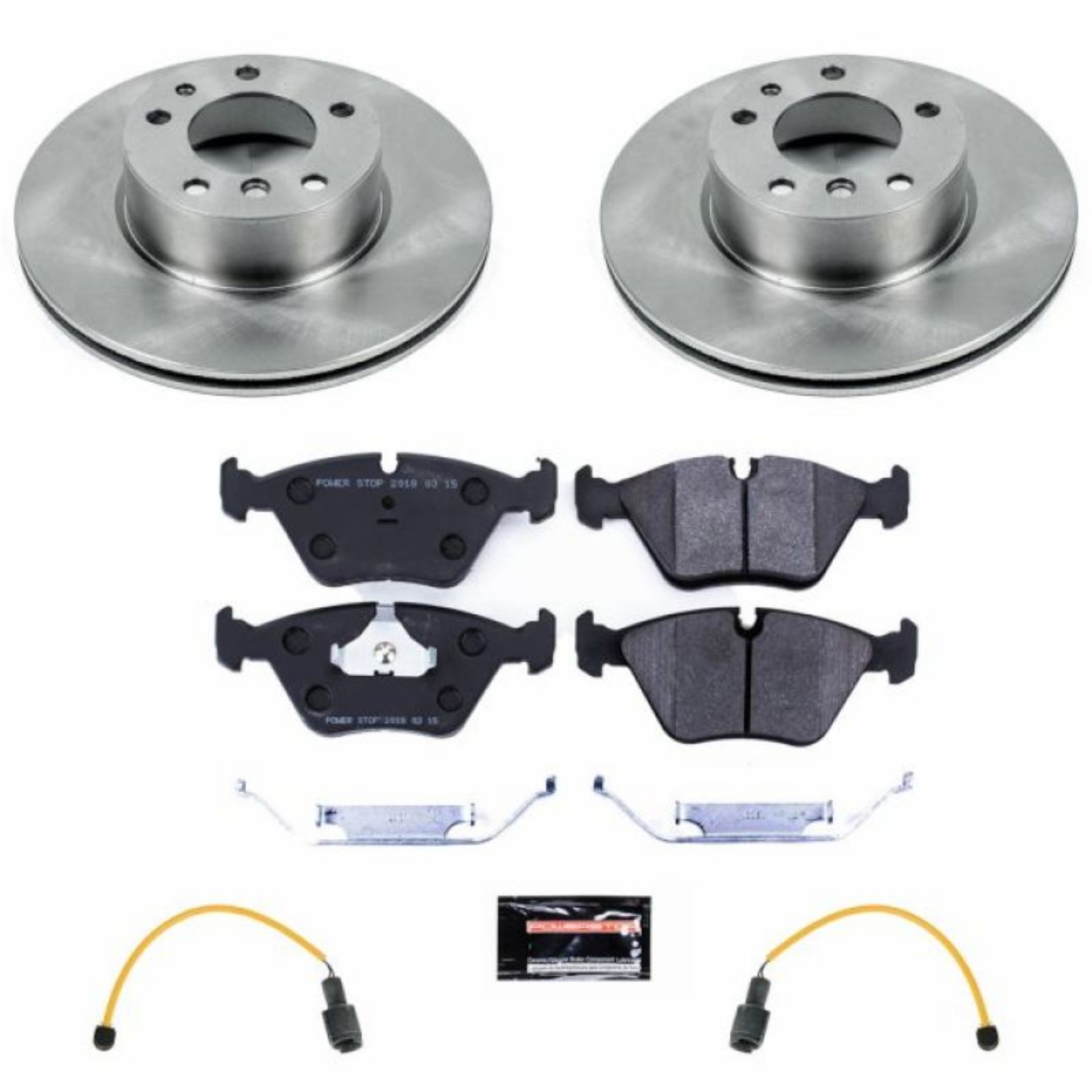 Picture of Power Stop 1989 BMW 525i Front Track Day SPEC Brake Kit