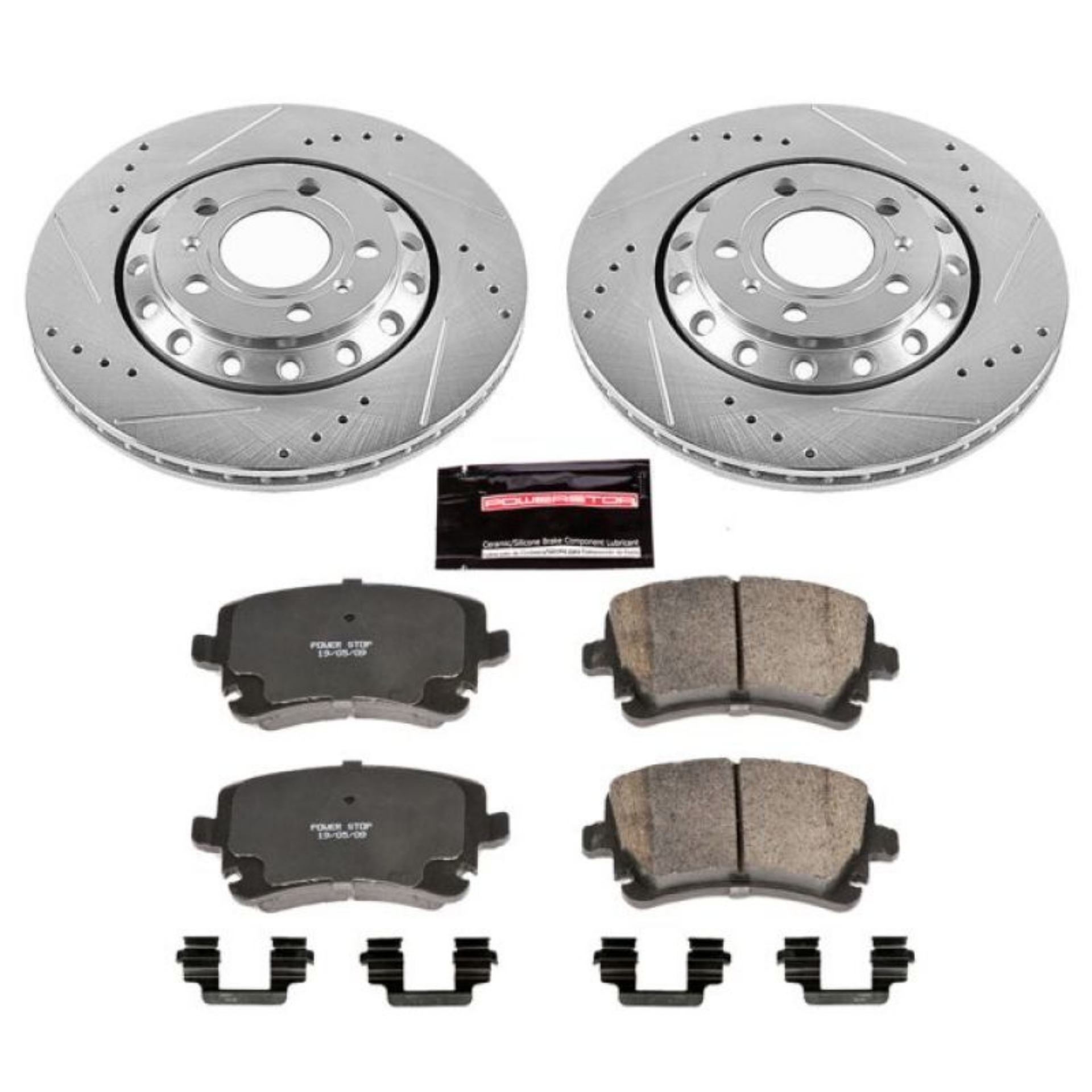 Picture of Power Stop 03-10 Audi A8 Quattro Rear Z23 Evolution Sport Brake Kit
