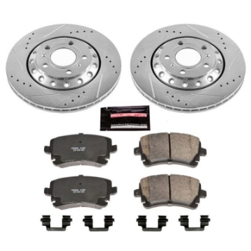 Picture of Power Stop 03-10 Audi A8 Quattro Rear Z23 Evolution Sport Brake Kit