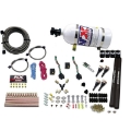 Picture of Nitrous Express 4 Cyl SX2 Nozzle Nitrous Kit 100-300HP x 2 w-10lb Bottle
