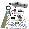 Picture of Nitrous Express Pro-Shk-Gas 200-600HP 2 Fuel 1 Supershark Solenoid Nitrous Kit w-15lb Bottle